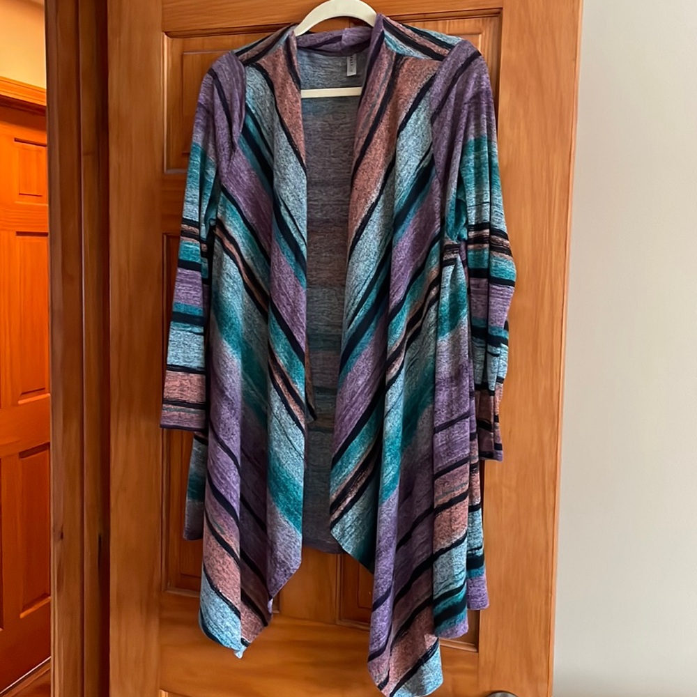 Emerald Multi Color Cardigan